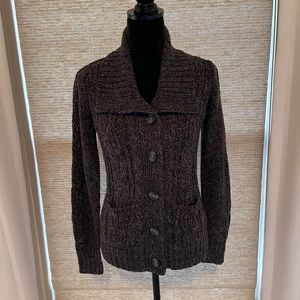 St. John’s Bay Variegated Gray Cardigan